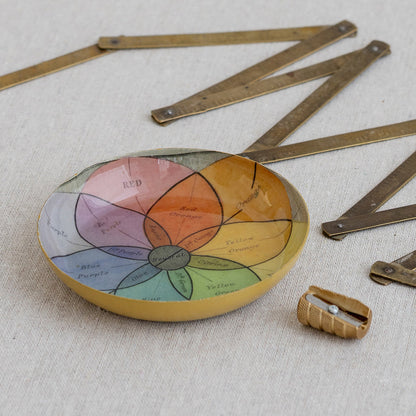 Chroma Small Round Enamel Tray
