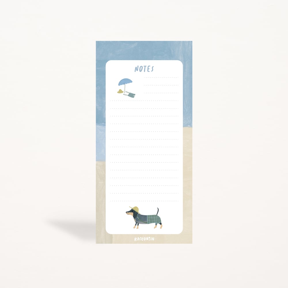 Notepad - Teckel & Summer