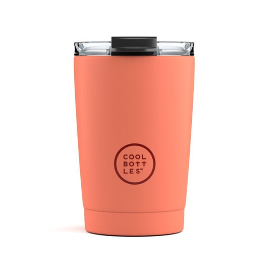 Pastel Coral Insulated Stainless Steel Tumbler - 330ml