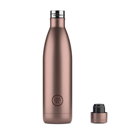 Metallic Pink Insulated Stainless Steel Bottle