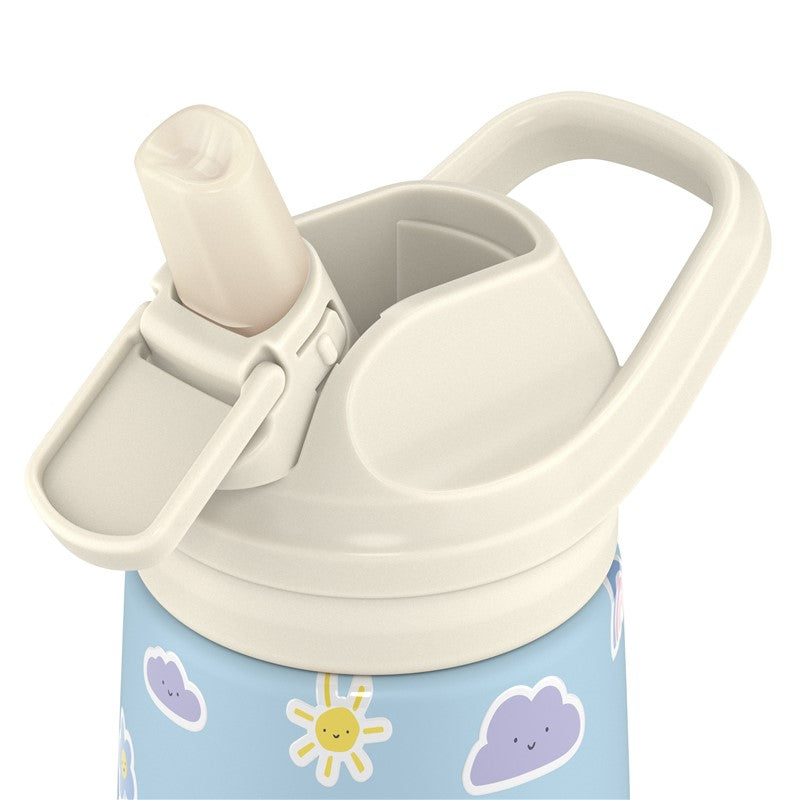 Rainbow Clouds -  Kiddie Insulated Stainless Steel Bottle - 350ml