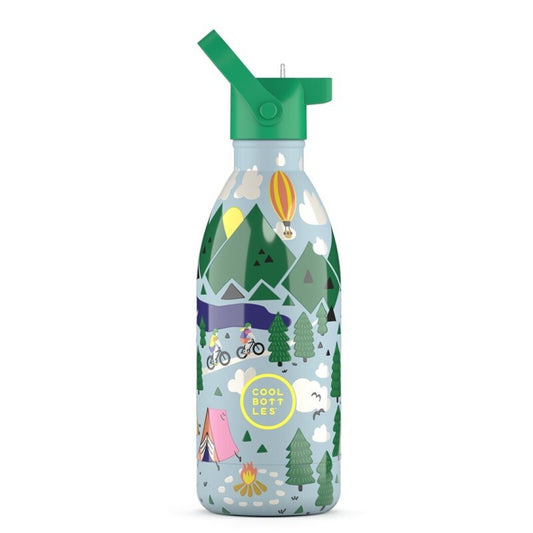 Botella térmica de acero inoxidable para aventuras al aire libre (500 ml)