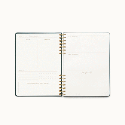 Vive bien - Diario de bienestar guiado - Designworks