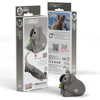 Koala - Rompecabezas de papel 3D ecológico - Eugy 016