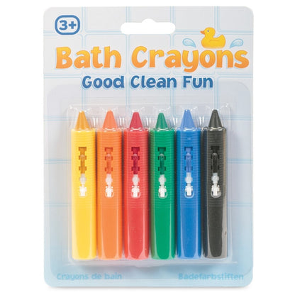 Waterproof Bath Crayons - 6 Colour Pack