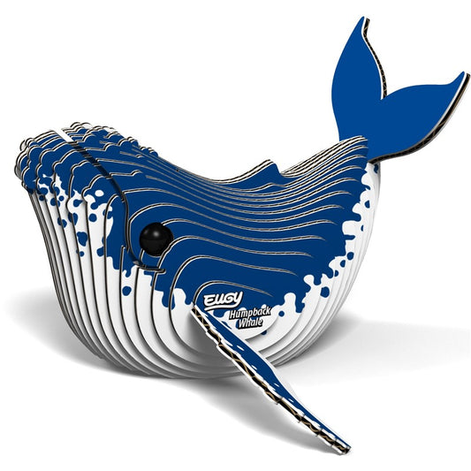Ballena Jorobada - Rompecabezas de papel 3D ecológico - Eugy 051