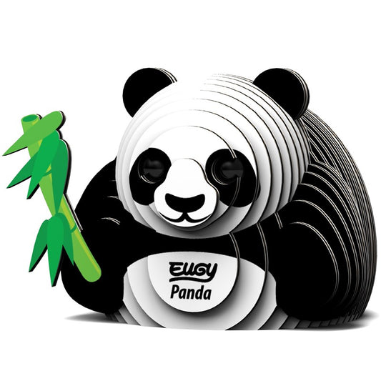 Panda - Eco-Friendly  3D Paper Puzzle - Eugy 013