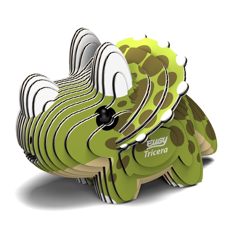 Tricera - Eco-Friendly 3D  Paper Puzzle - Eugy  006
