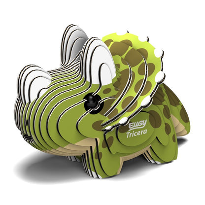 Tricera - Eco-Friendly 3D  Paper Puzzle - Eugy  006