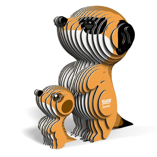 Meerkat Eco-Friendly 3D  Paper Puzzle- Eugy  046