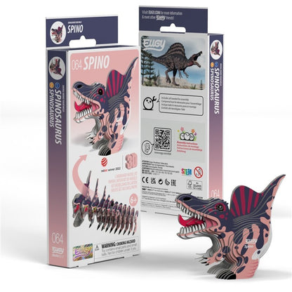 Spino - Eco-Friendly  3D Paper Puzzle - Eugy 064