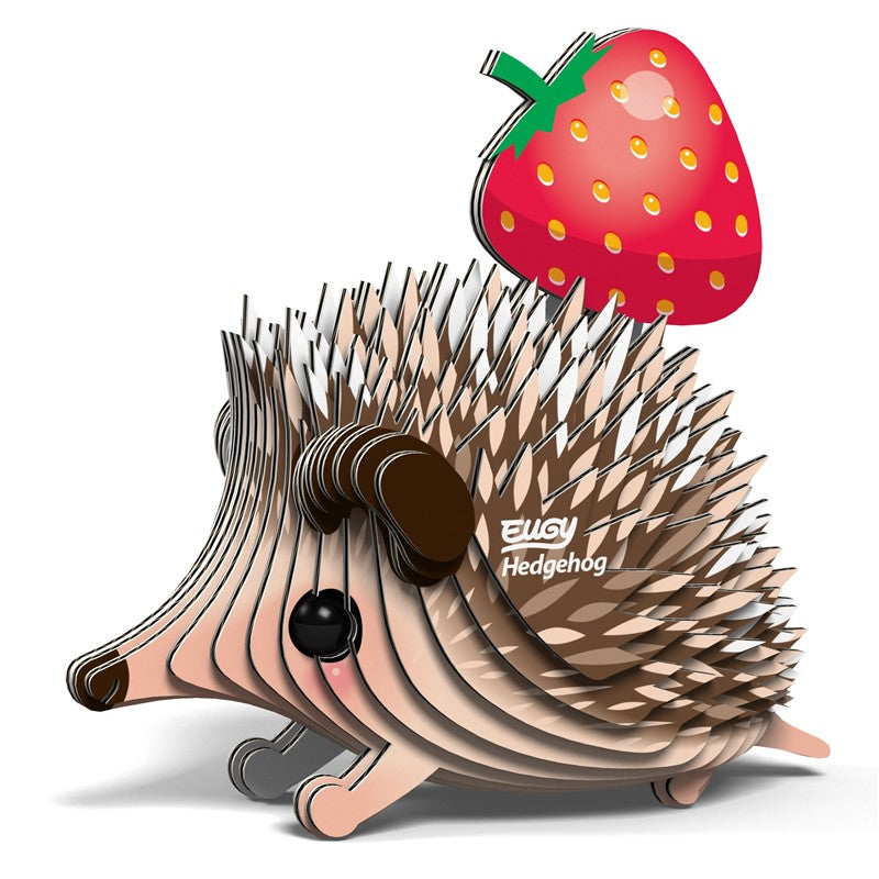 Hedgehog - Eco-Friendly 3D  Paper Puzzle- Eugy  085