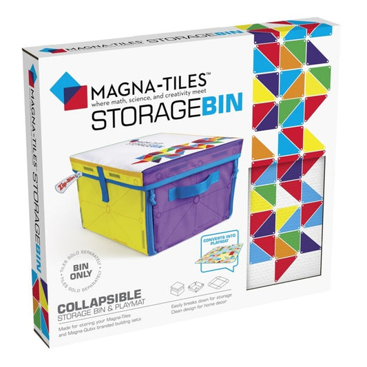 Magna-Tiles Storage Bin & Interactive Play-Mat -  Magna Tiles