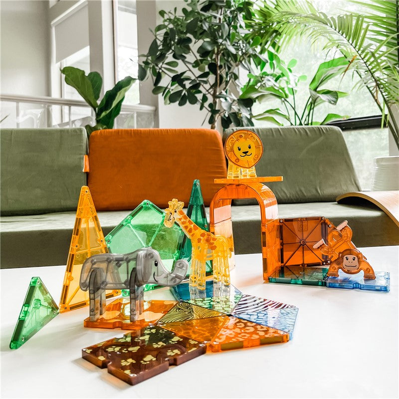 Animales de safari - Magna Tiles