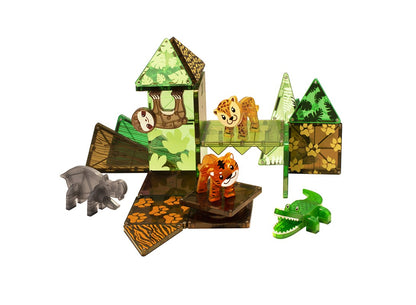 Animales de la selva - Magna Tiles