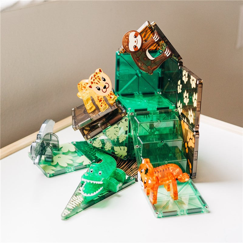 Animales de la selva - Magna Tiles