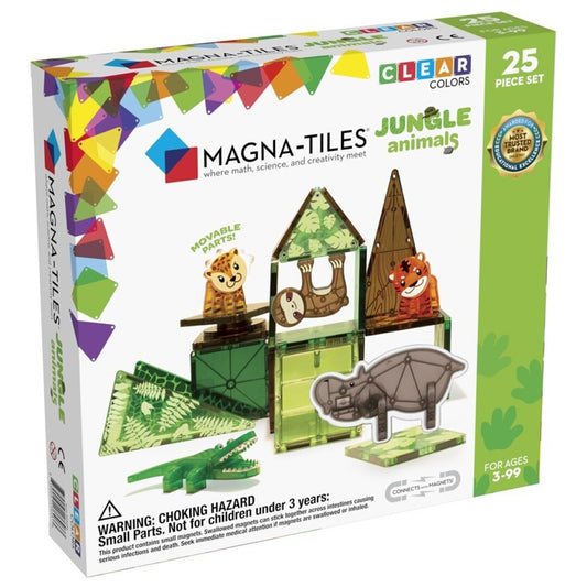 Jungle Animals - Magnetic Pieces -  Magna Tiles