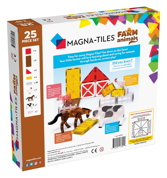 Animales de granja - Magna Tiles
