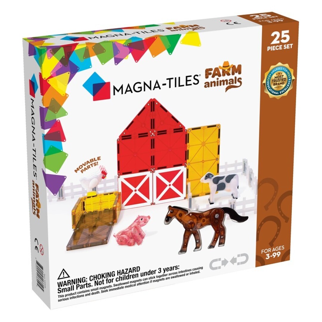 Animales de granja - Magna Tiles