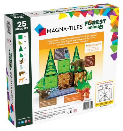 Forest Animals - Magnetic Pieces -  Magna Tiles