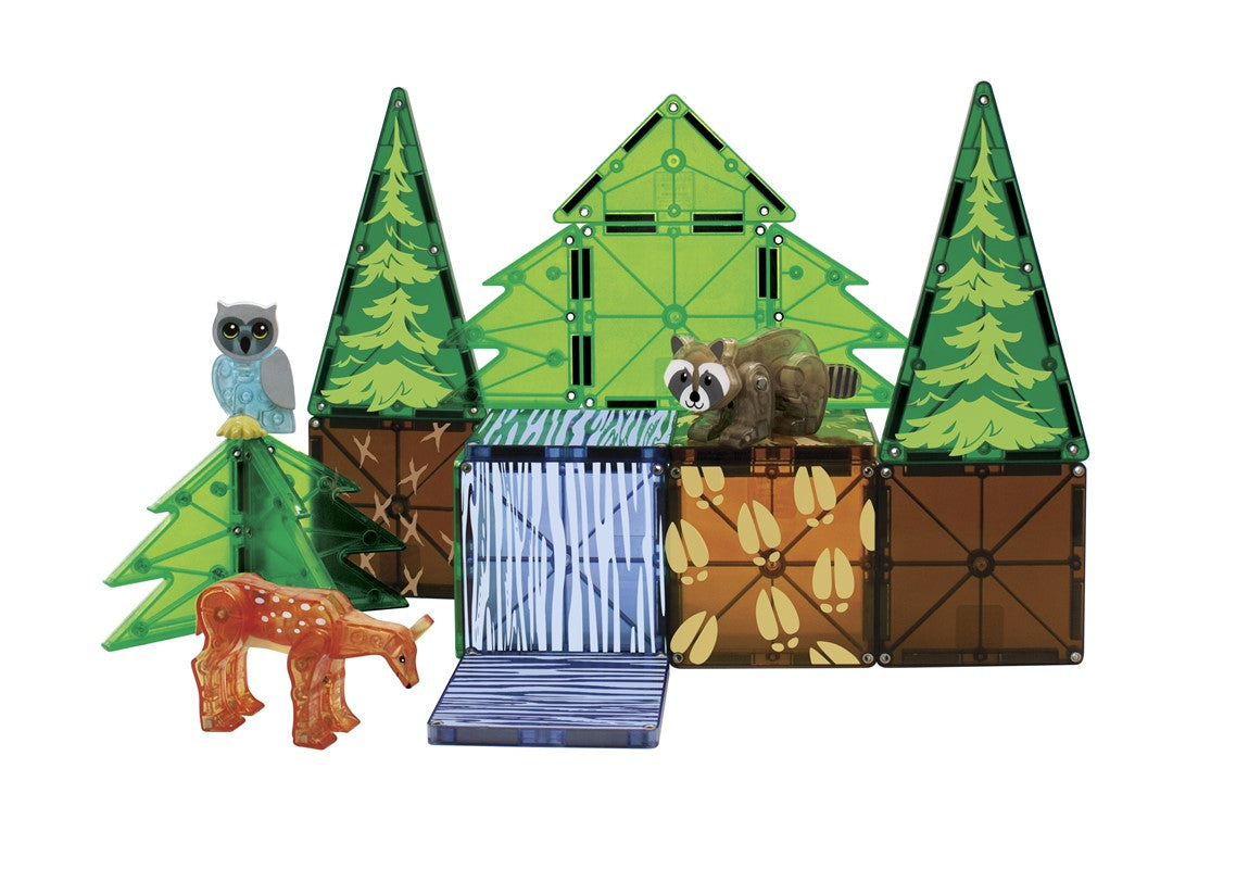 Forest Animals - Magnetic Pieces -  Magna Tiles
