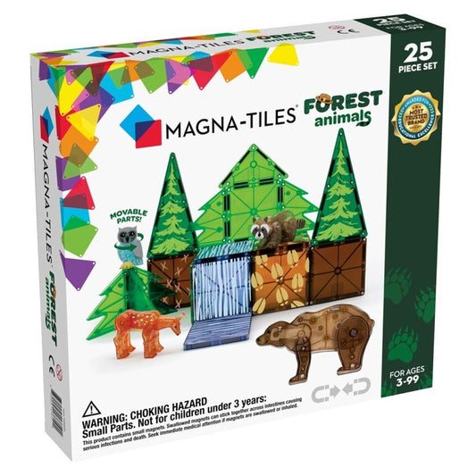 Forest Animals - Magnetic Pieces -  Magna Tiles