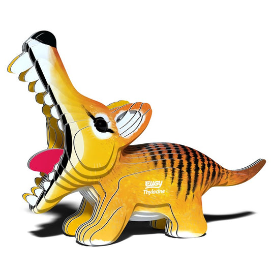 Tasmaninan Tiger  Eco-Friendly 3D  Paper Puzzle - Eugy  086