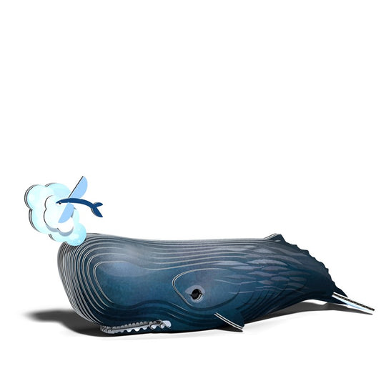 Sperm Whale - Eco-Friendly  3D Paper Puzzle - Eugy 092