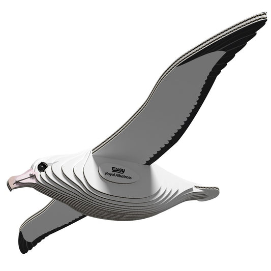 Albatros real - Rompecabezas de papel 3D ecológico - Eugy 097