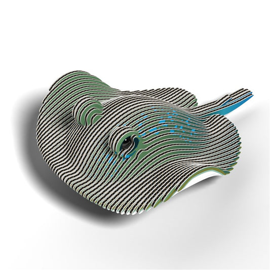 Stingray - Eco-Friendly  3D Paper Puzzle - Eugy 102