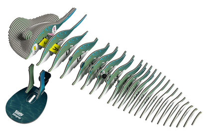 Stingray - Eco-Friendly  3D Paper Puzzle - Eugy 102