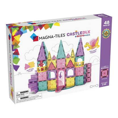 Magna Castle Deluxe + Micro Mags - Magna Tiles