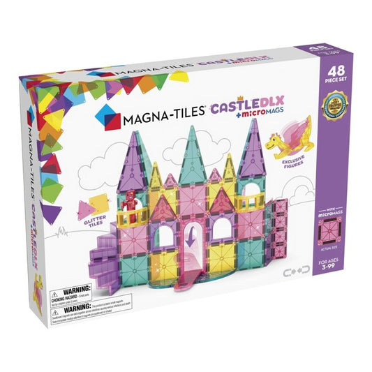 Magna Castle Deluxe + Micro Mags - Magna Tiles