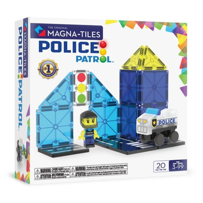 Patrulla policial - Magna Tiles