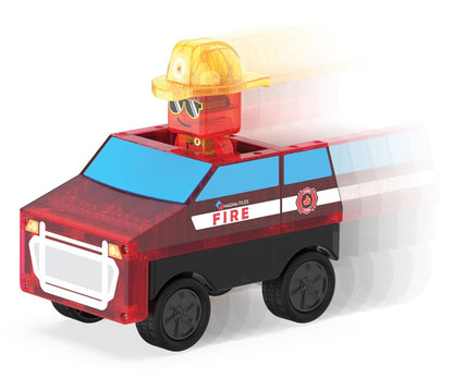Rescate de bomberos - Magna Tiles