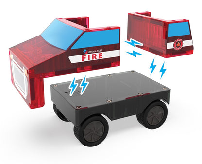 Rescate de bomberos - Magna Tiles