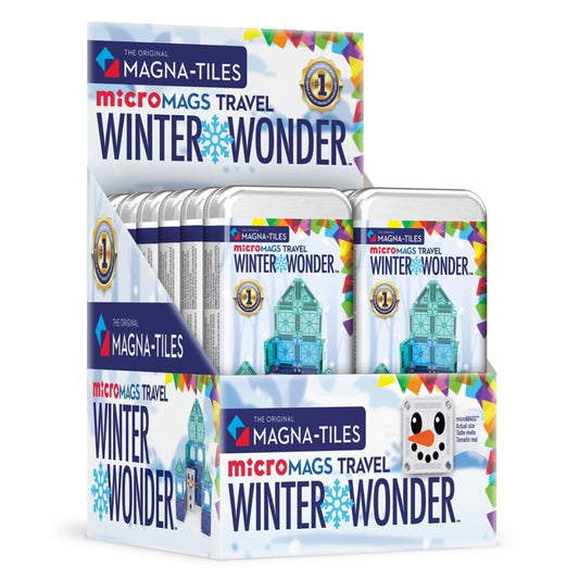 Winter - MicroMags Travel Set -  Magna Tiles