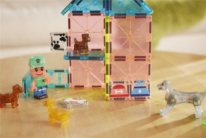 Parque de cachorros - Magna Tiles