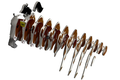Caballo - Rompecabezas de papel 3D ecológico - Eugy 134