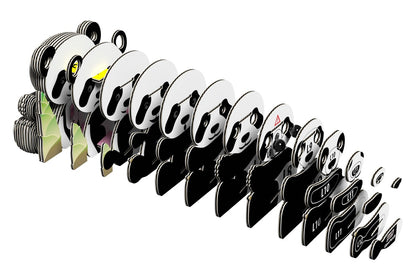 Panda Gigante - Puzle 3D de Papel Ecológico - Eugy 142