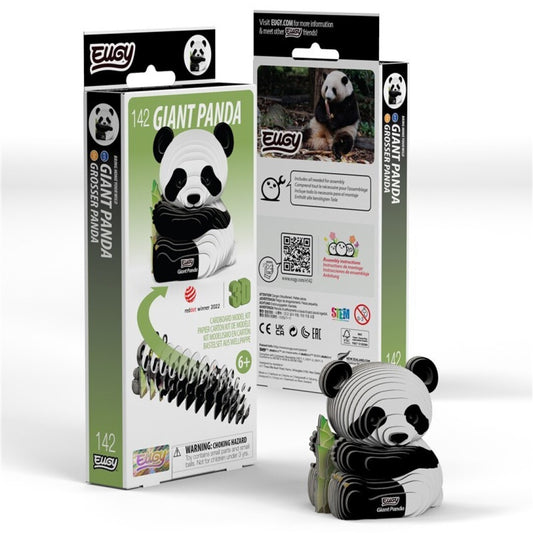 Giant Panda - Eco-Friendly 3D Paper Puzzle - Eugy 142