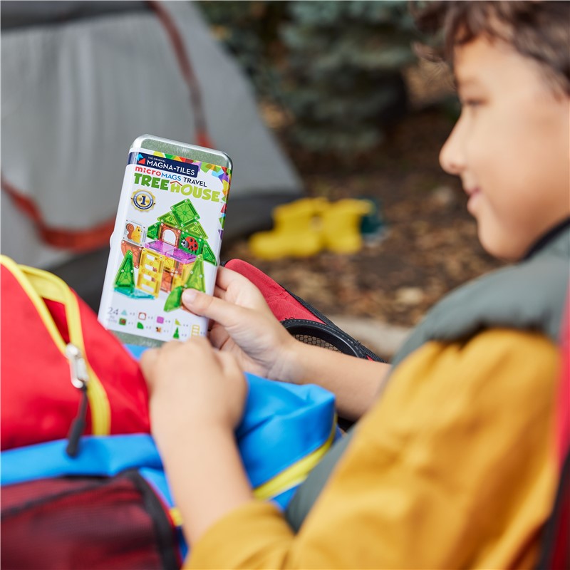 Tree House - Micro MAGS Travel Set - Magna Tiles