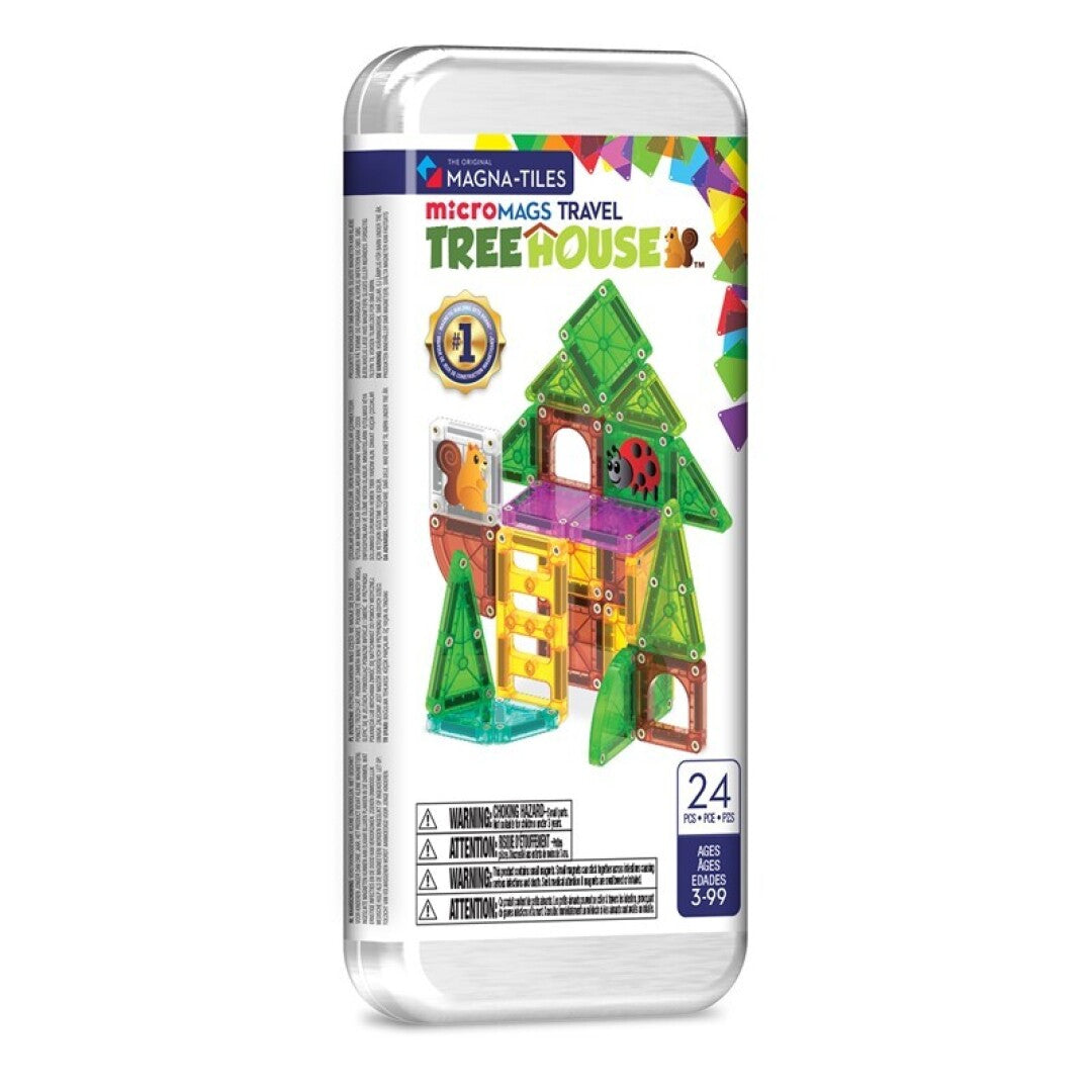 Tree House - Micro MAGS Travel Set - Magna Tiles