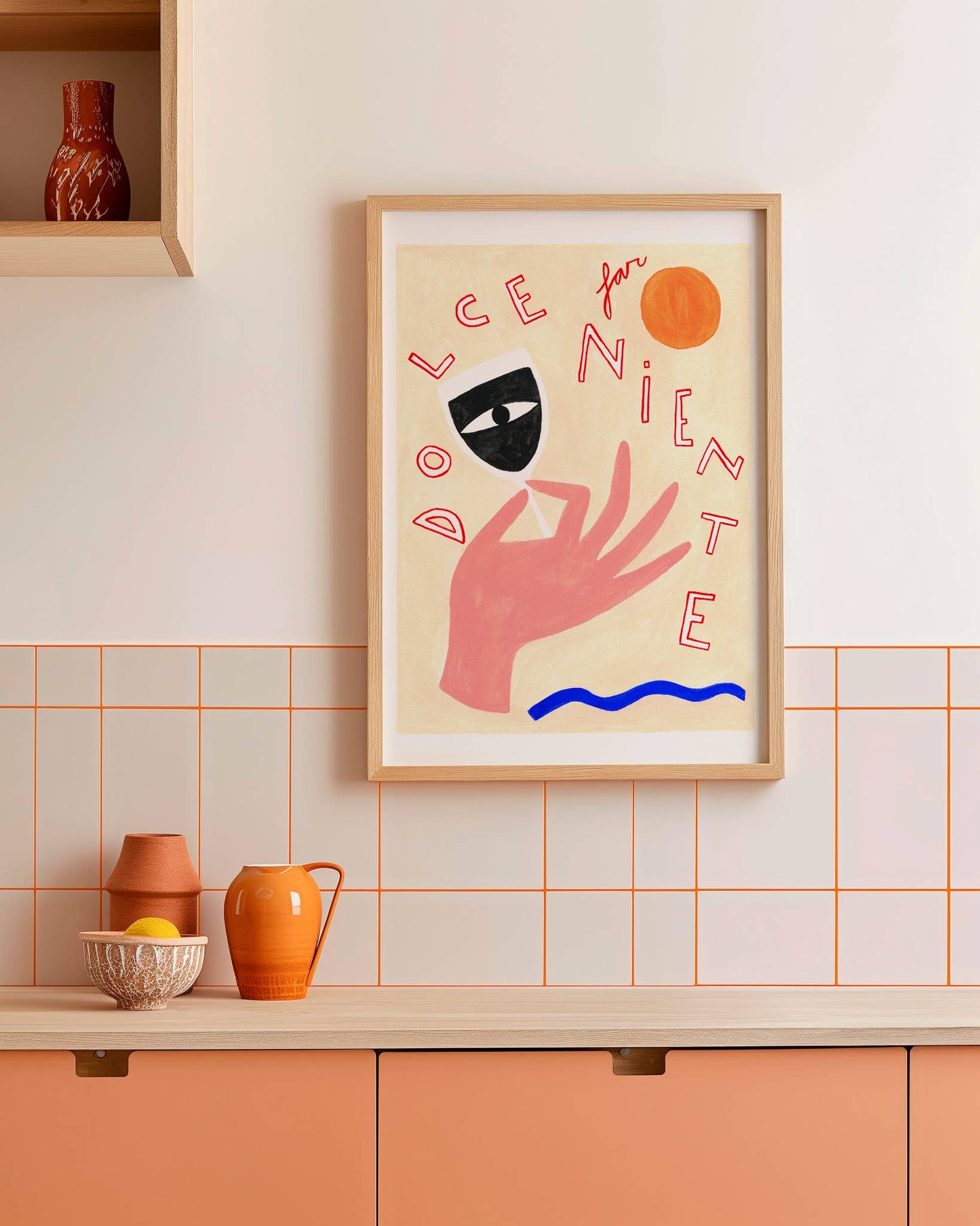 "Dolce far niente" -Art Print - Poster