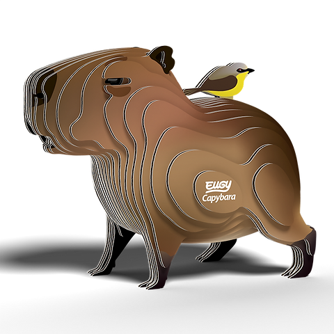 Capibara  - Puzzle Sostenible en 3D - Eugy 120