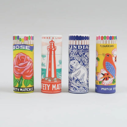 The Lighthouse Small Cylinder Matches - Archivist