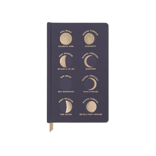 Cuaderno de tela con fases lunares - Designworks