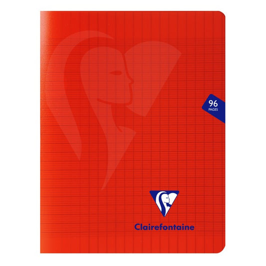 Clairefontaine Mimesys Séyès Notebook Red - Big