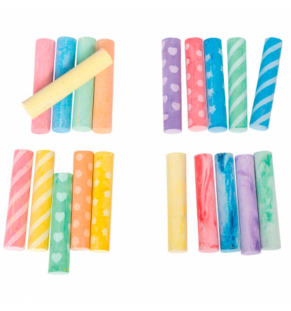 Tizas De Colores Para Suelo