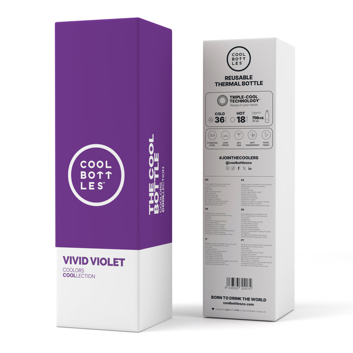 Vivid Violet Insulated Stainless Steel Bottle